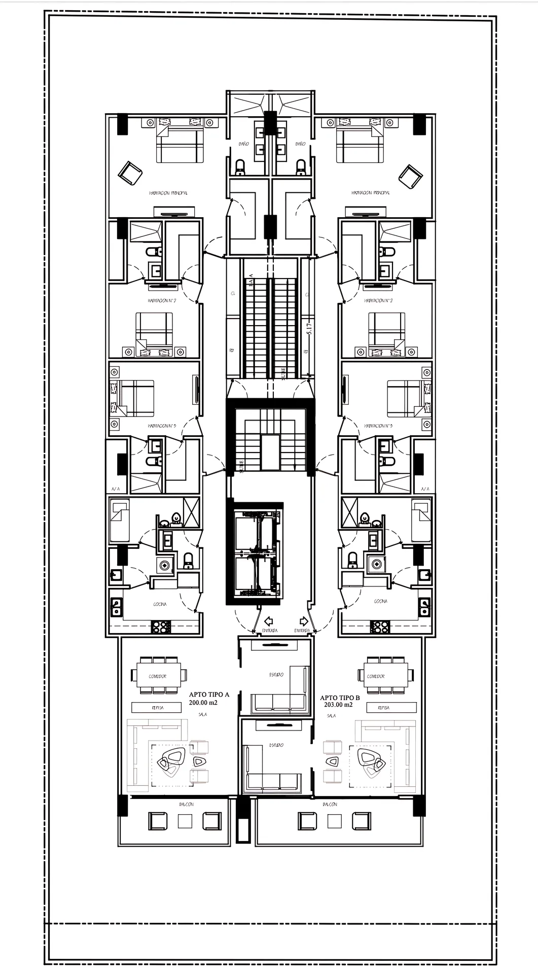 Apartamento en Construcción en Naco ! 3 parqueos - Foto 6