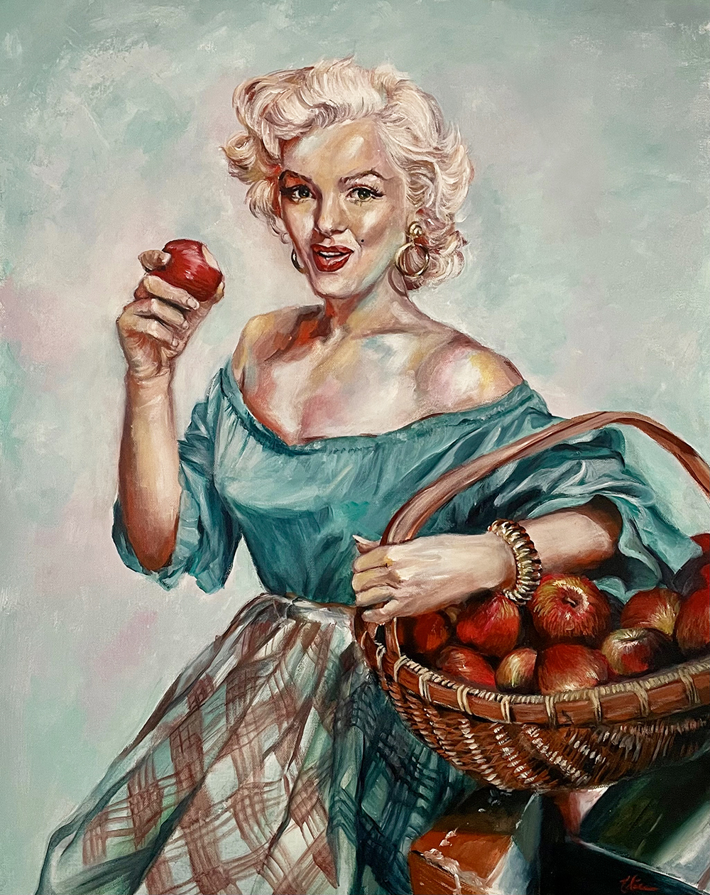 Marilyn and Apples