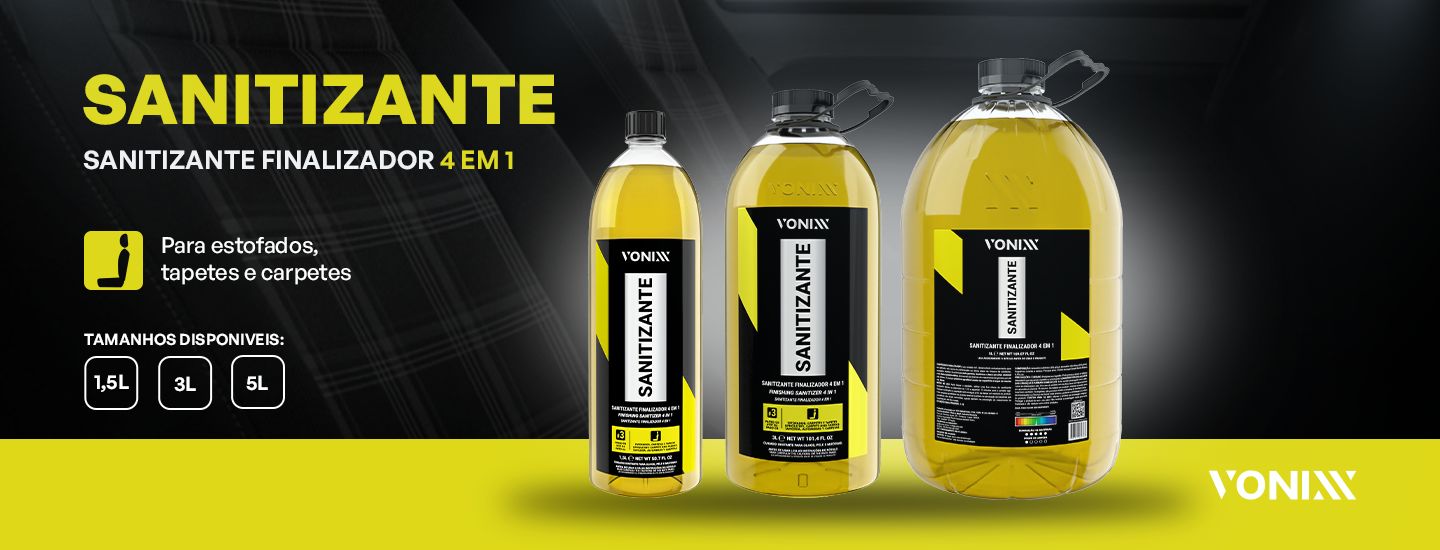 011 - APLICAÇÃO DE SANITIZANTE - ANTI VIRUS, BACTERIAS, FUNGOS E ACAROS.