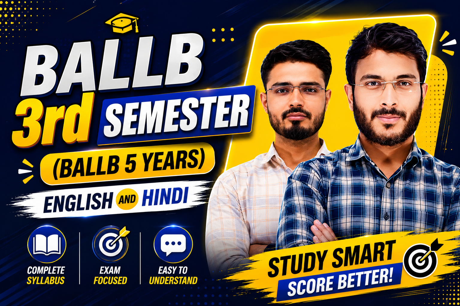 BALLB 3rd Semester Course CCS University