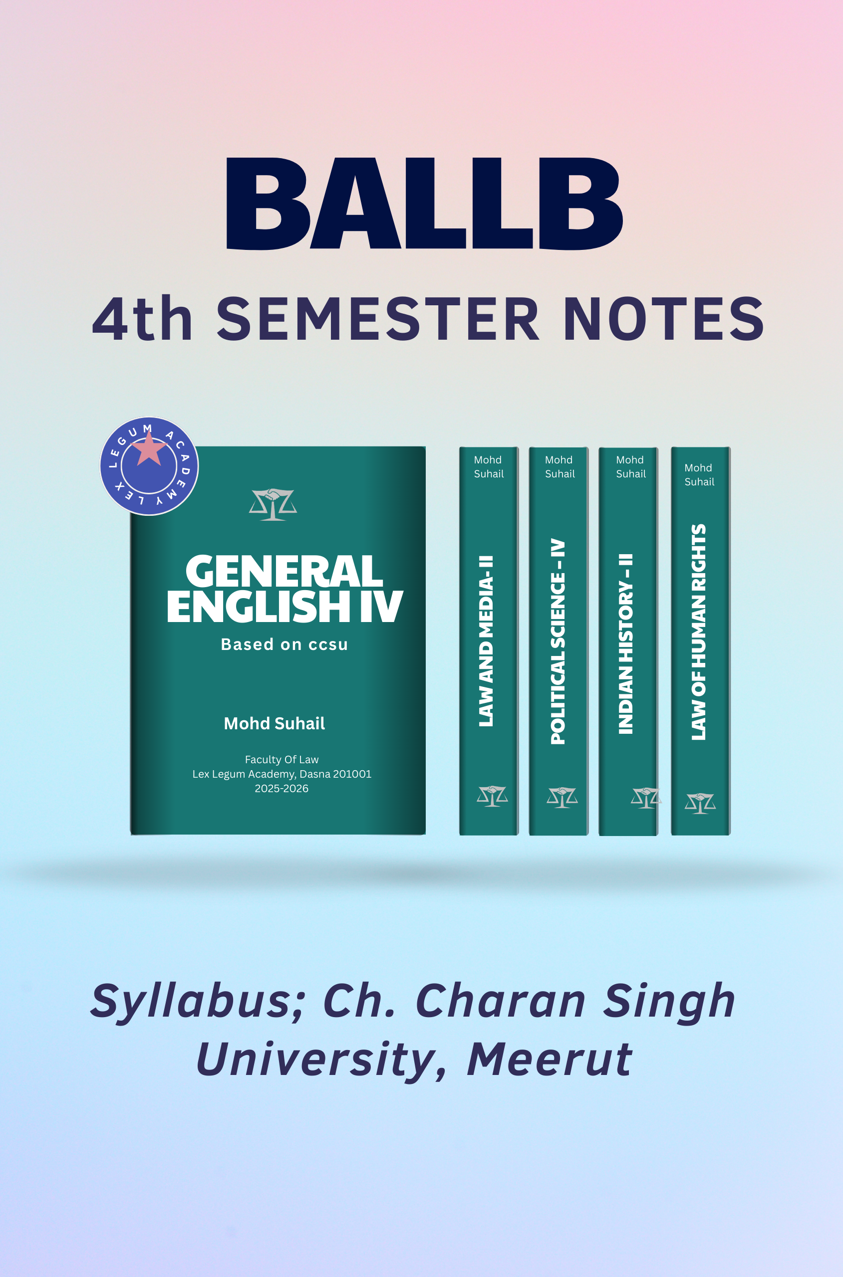 BALLB 4th Semester Notes - 2026-2027 