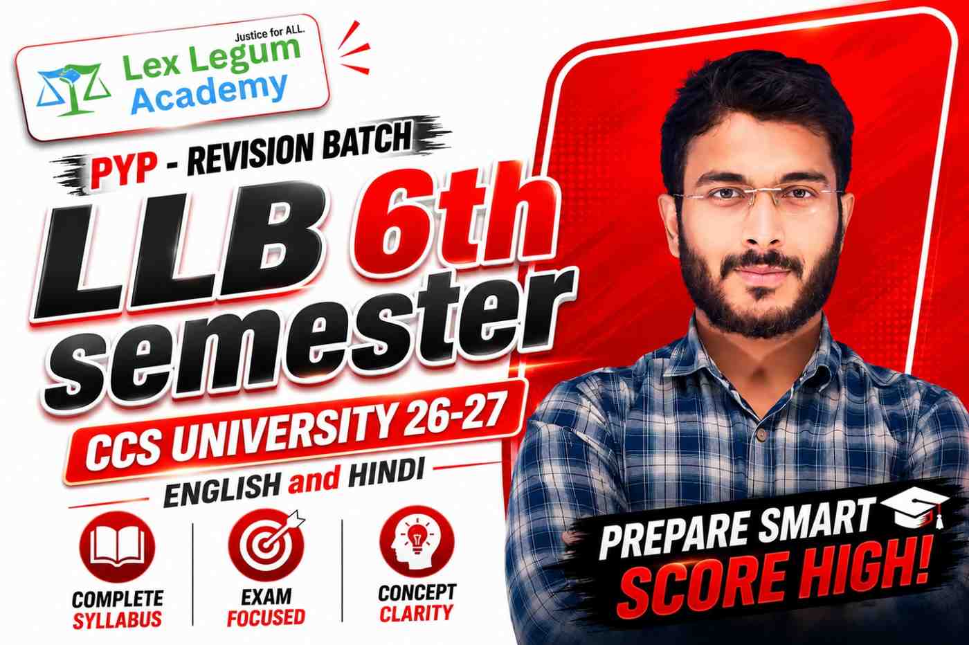 LLB 6th Semester Revisions Classes 2026-27