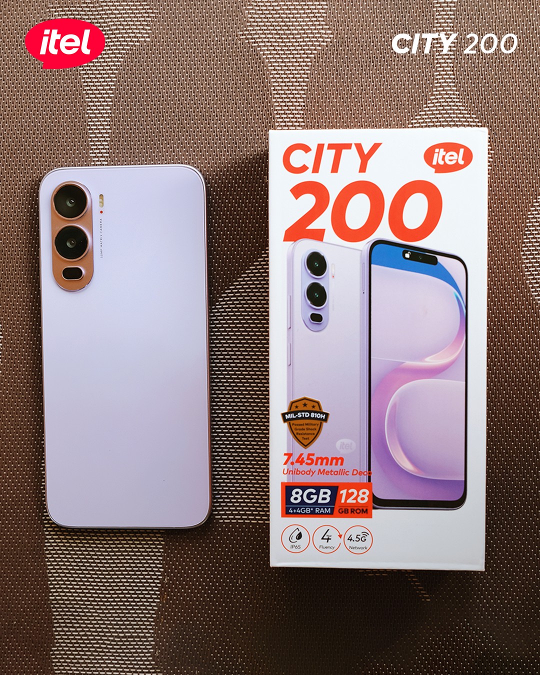 Itel City 200 (4GB+128GB)