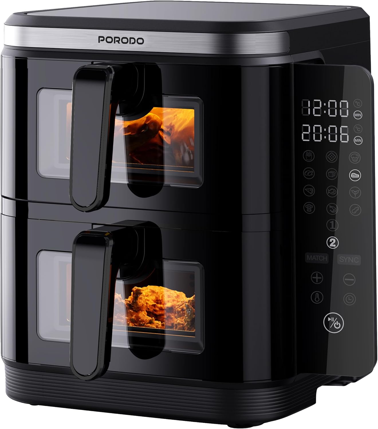 Porodo Double Stack Air Fryer - LFS087 (2800W, 11.0l)