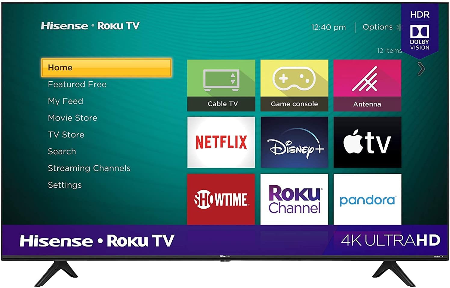 Hisense 50 inch 4K UHD Smart TV