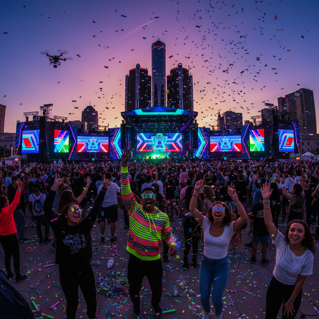 Movement Festival confirms its 2026 lineup at Detroit's Hart Plaza