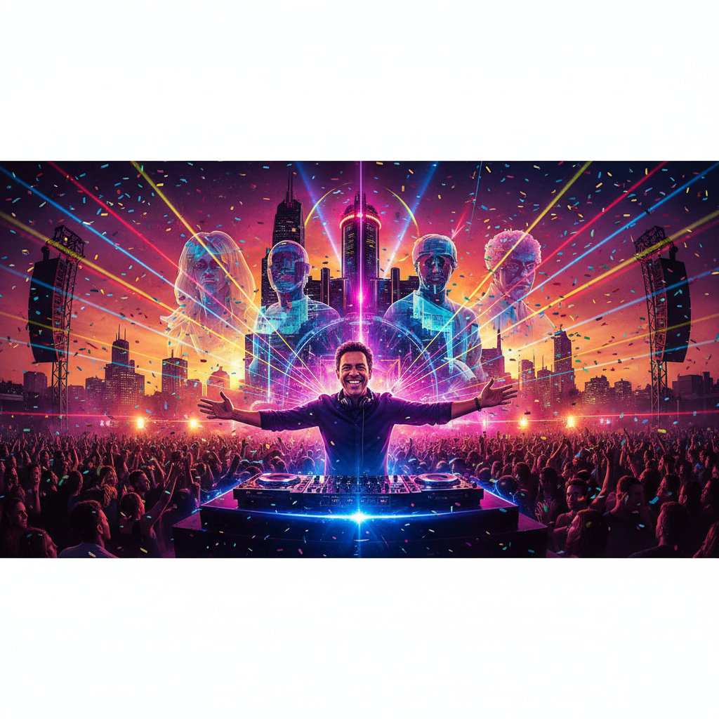Movement Detroit Unveils 20th Anniversary Lineup Featuring Carl Cox and Techno Pioneers