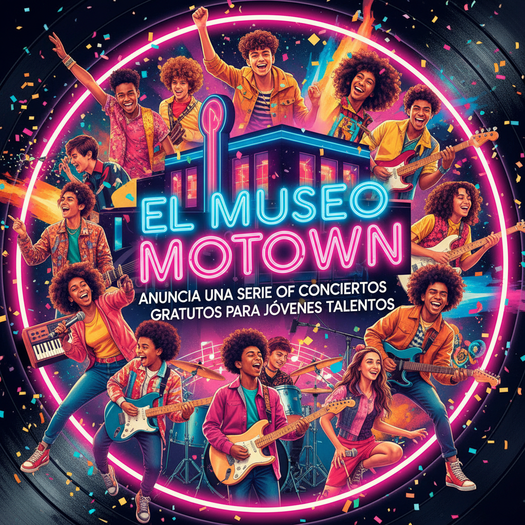 El Museo Motown anuncia una serie de conciertos gratuitos para jóvenes talentos