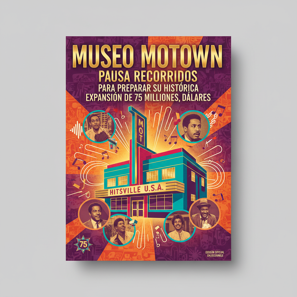 Museo Motown pausa recorridos para preparar su histórica expansión de 75 millones de dólares
