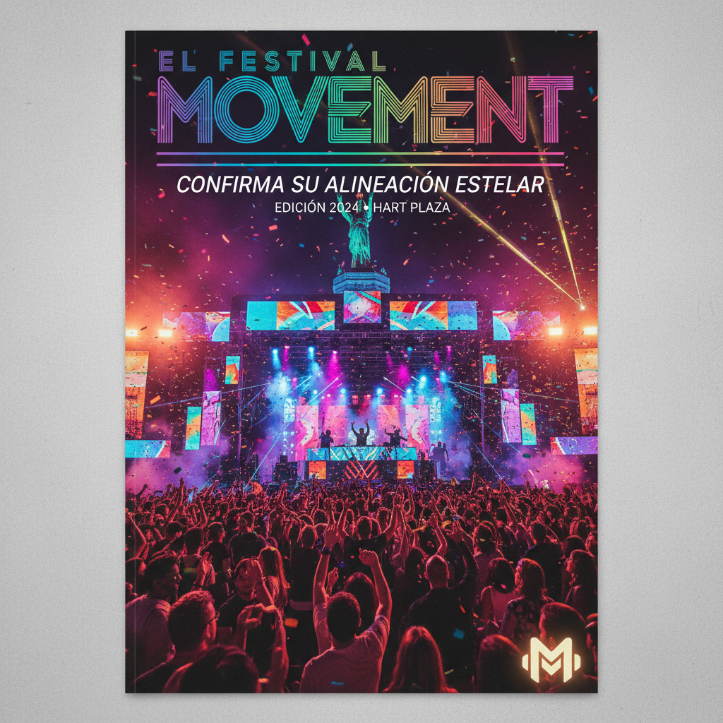 El Festival Movement confirma su alineación estelar para su edición 2024 en Hart Plaza