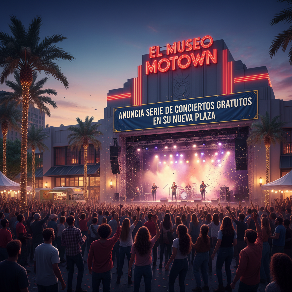 El Museo Motown anuncia serie de conciertos gratuitos en su nueva plaza