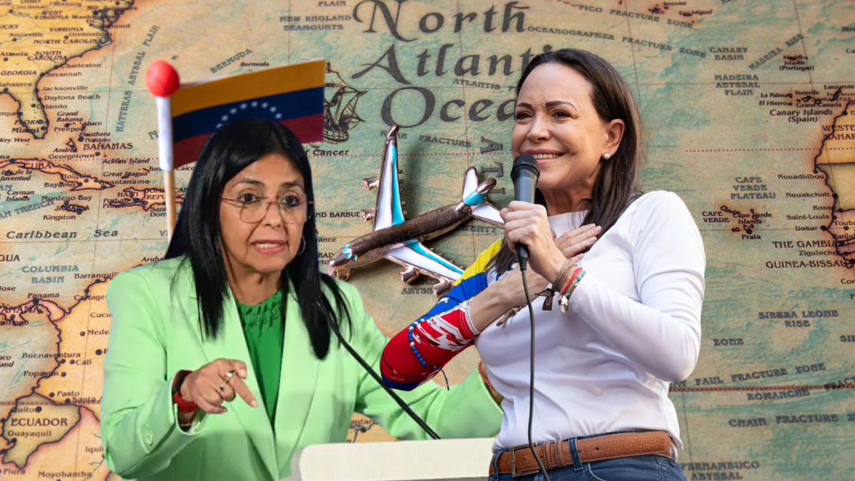 Delcy Rodríguez acepta dejar entrar a María Corina Machado a Venezuela tras recibir garantías de Estados Unidos