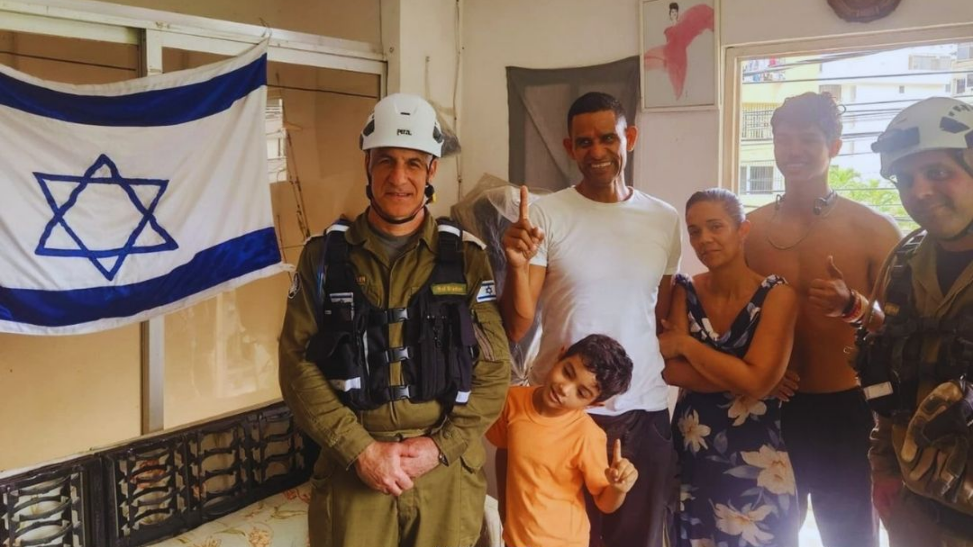 Encuentran bandera de Israel en casa afectada por terremoto en Venezuela