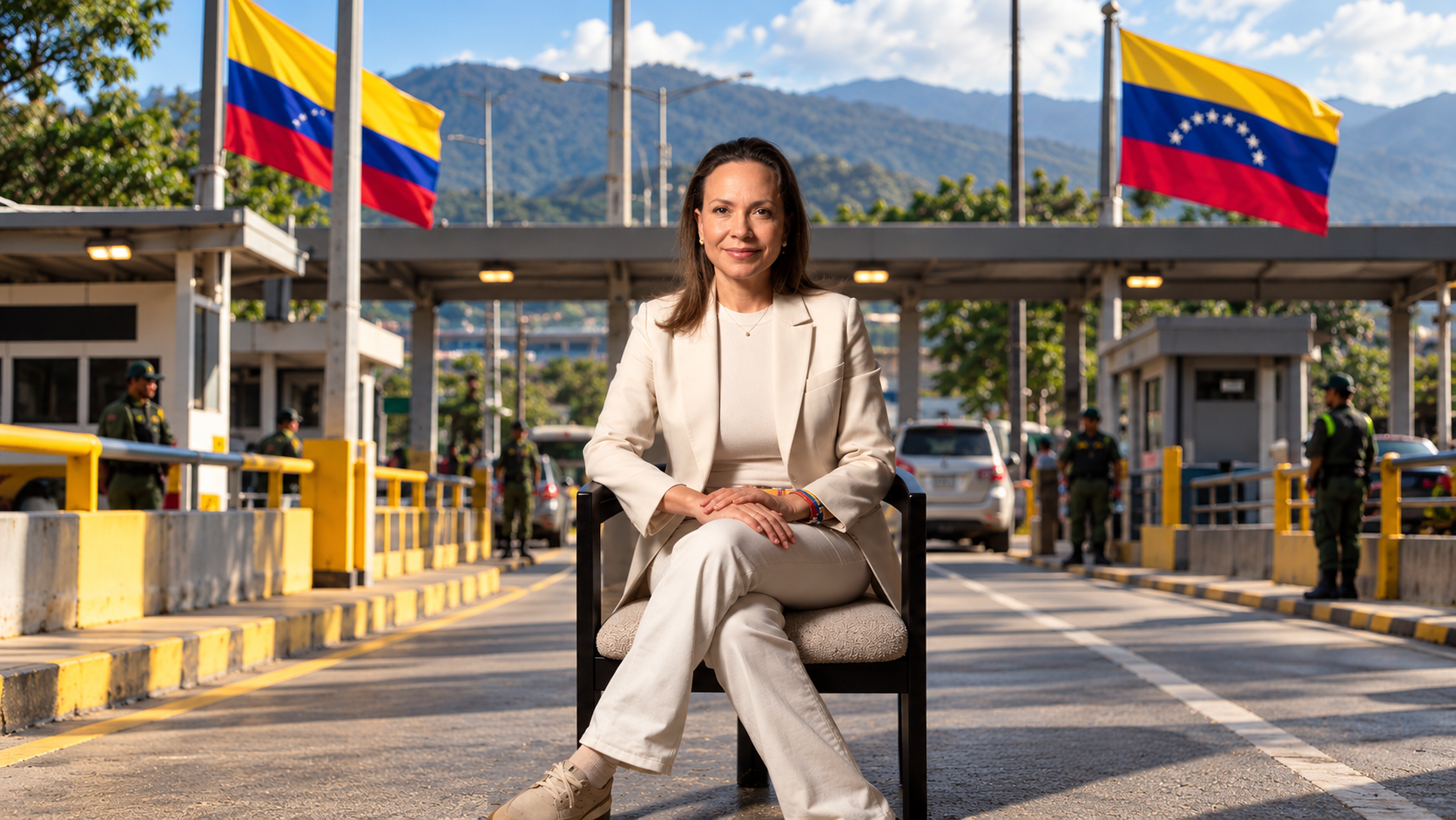 María Corina Machado entra a Venezuela por Colombia tras nueve intentos y fuerte presión política en Washington