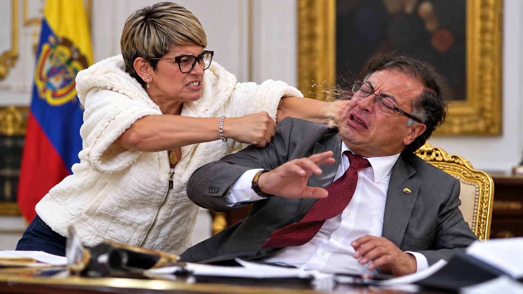 Angie Rodríguez revela detalles del presunto maltrato físico de Verónica Alcocer a Gustavo Petro y denuncia un "pacto criminal" en el poder