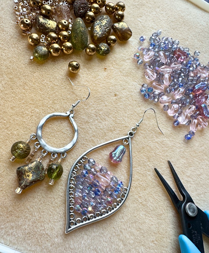 Beading with Becky: DIY Dangle Earrings