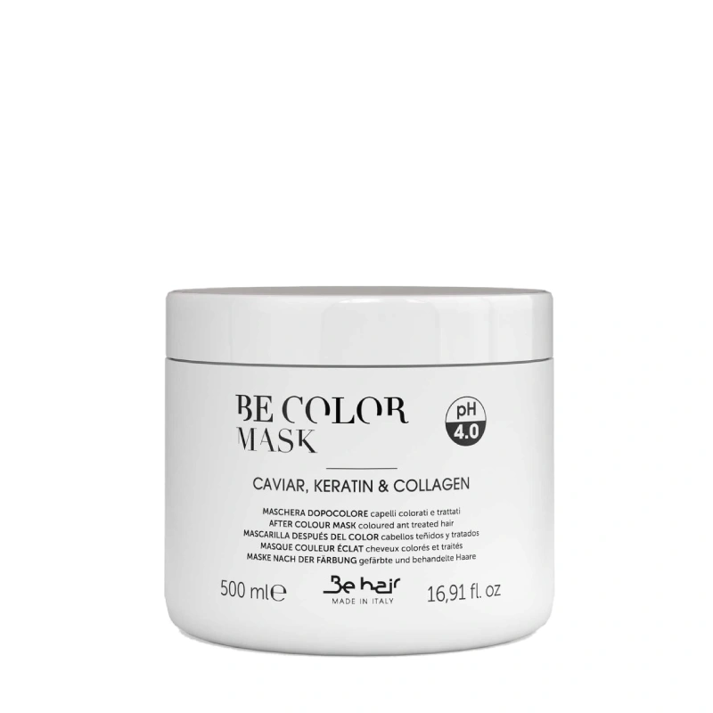 Be Hair BE COLOR Masque Capillaire Caviar, Keratin & Collagen 500 ml