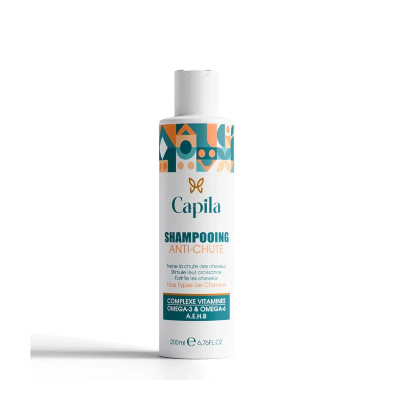 CAPILA Shampooing Anti-Chute Fortifiant Croissance Cheveux - 200ml