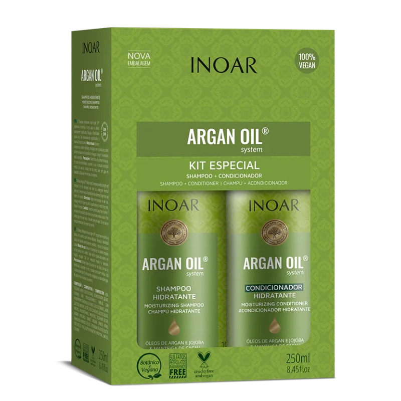 INOAR ARGAN OIL KIT DUO 250ML