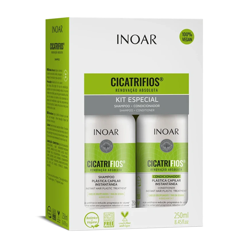 INOAR CICATRIFIOS KIT DUO 250ML