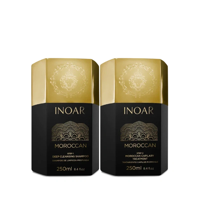 Inoar Moroccan Kit Lissage Brésilien 2x250ml