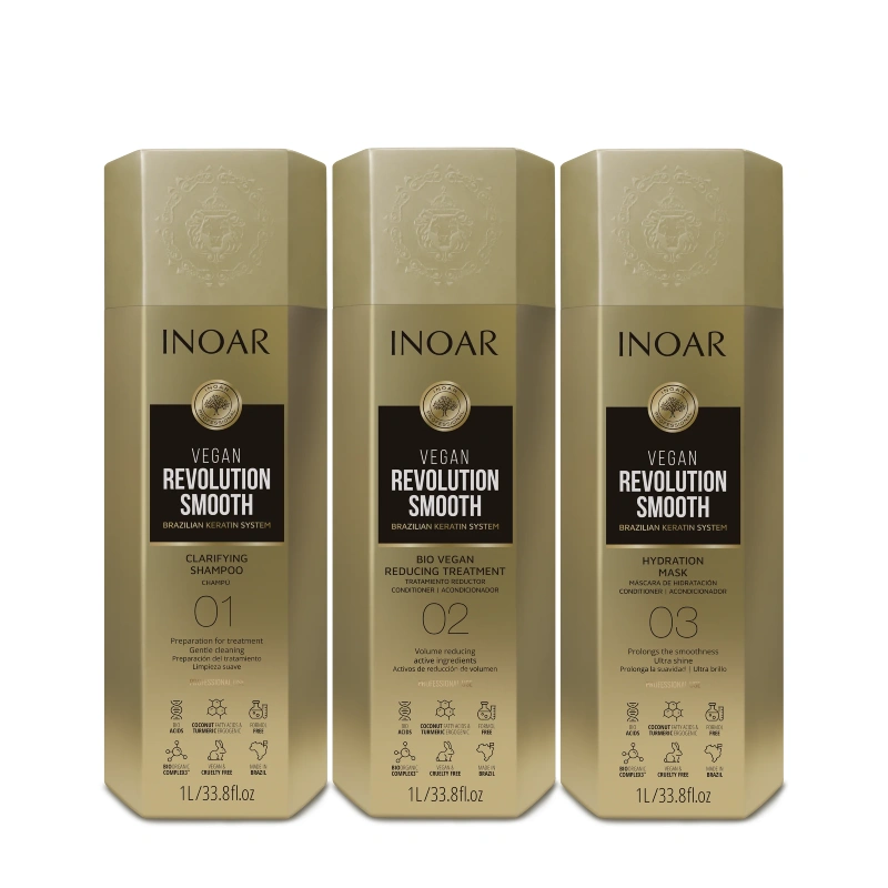 INOAR VEGAN REVOLUTION SMOOTH 3x1L