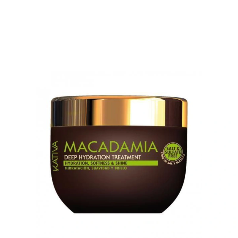 Kativa Macadamia Masque Hydratant et brillance 500 ml
