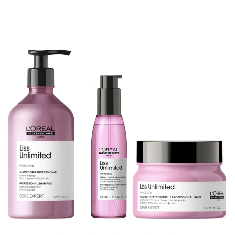 L'Oréal Liss Unlimited Pack Capillaire 3en1