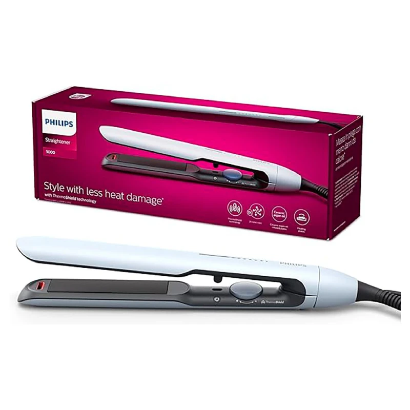 Philips Lisseur ThermoShield Série 5000 Rose BHS520/00