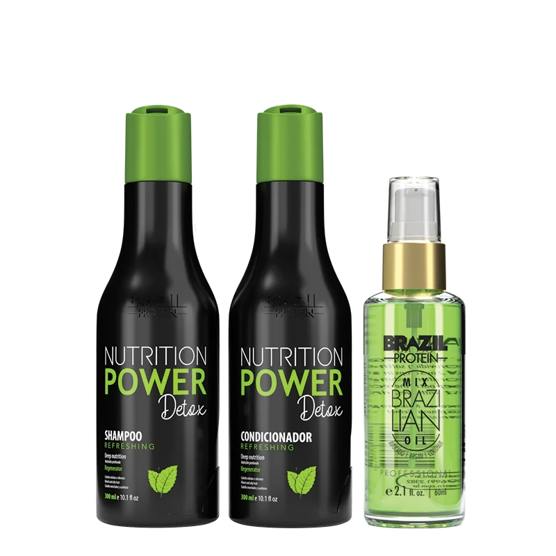 POWER DETOX KIT DUO 300ML & SERUM 60ML