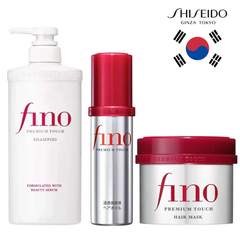 Shiseido Fino Premium Touch Pack Capillaires Corréen 3en1