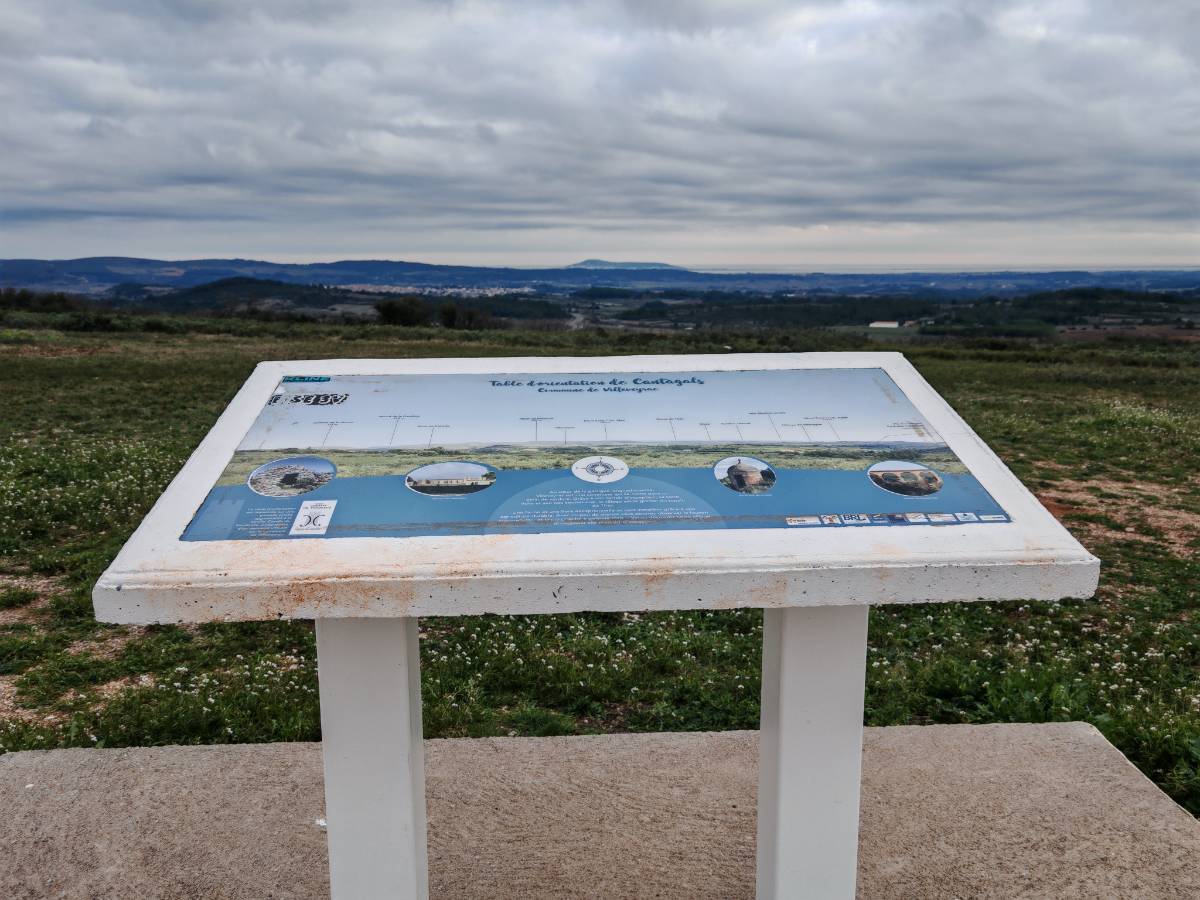 TABLE D'ORIENTATION DE CANTAGALS