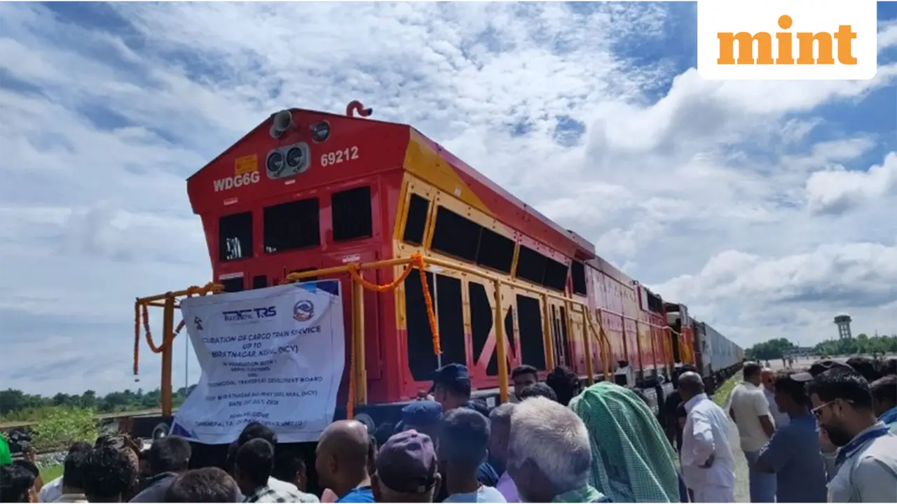 India Launches First Direct Commercial Freight Train to Nepal from Kolkata
