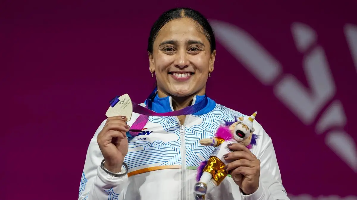 Harjinder Kaur wins silver, India's 7th weightlifting medal at 2026 CWG