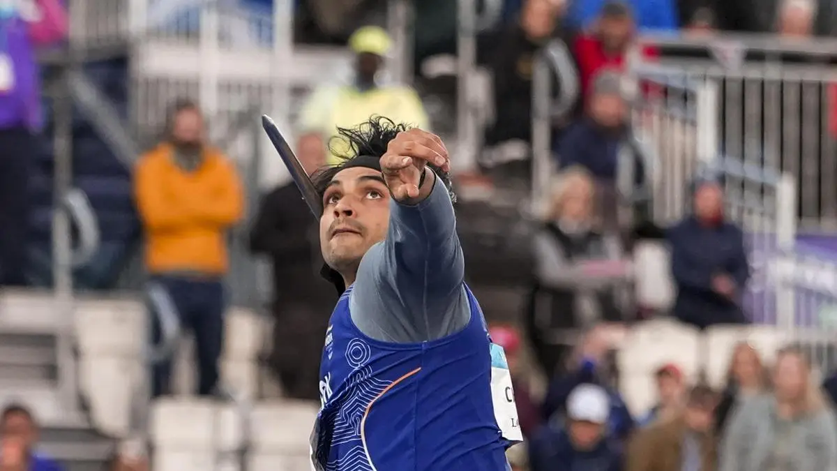Neeraj Chopra wins silver and Yashvir Singh bronze in CWG 2026 javelin