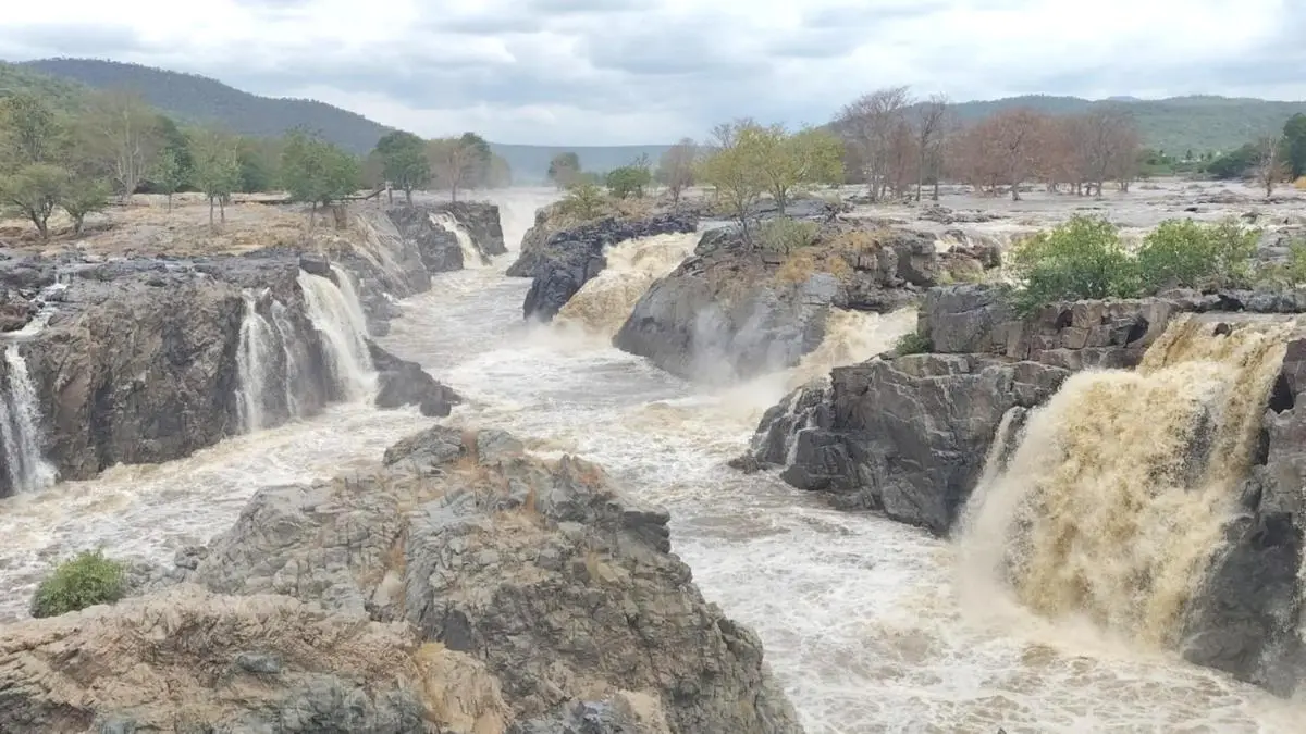 Cauvery Water from Karnataka's Kabini Reservoir Reaches Hogenakkal in Tamil Nadu