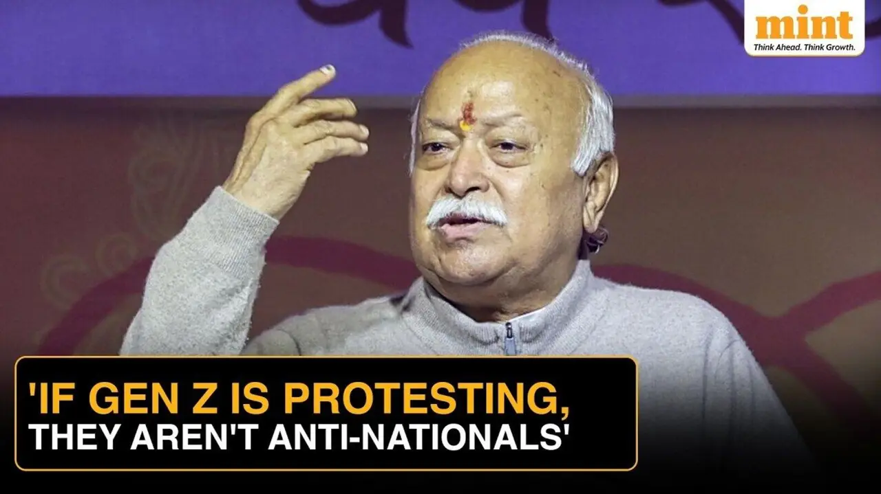 RSS Chief Mohan Bhagwat Acknowledges Gen Z's Genuine Education Grievances