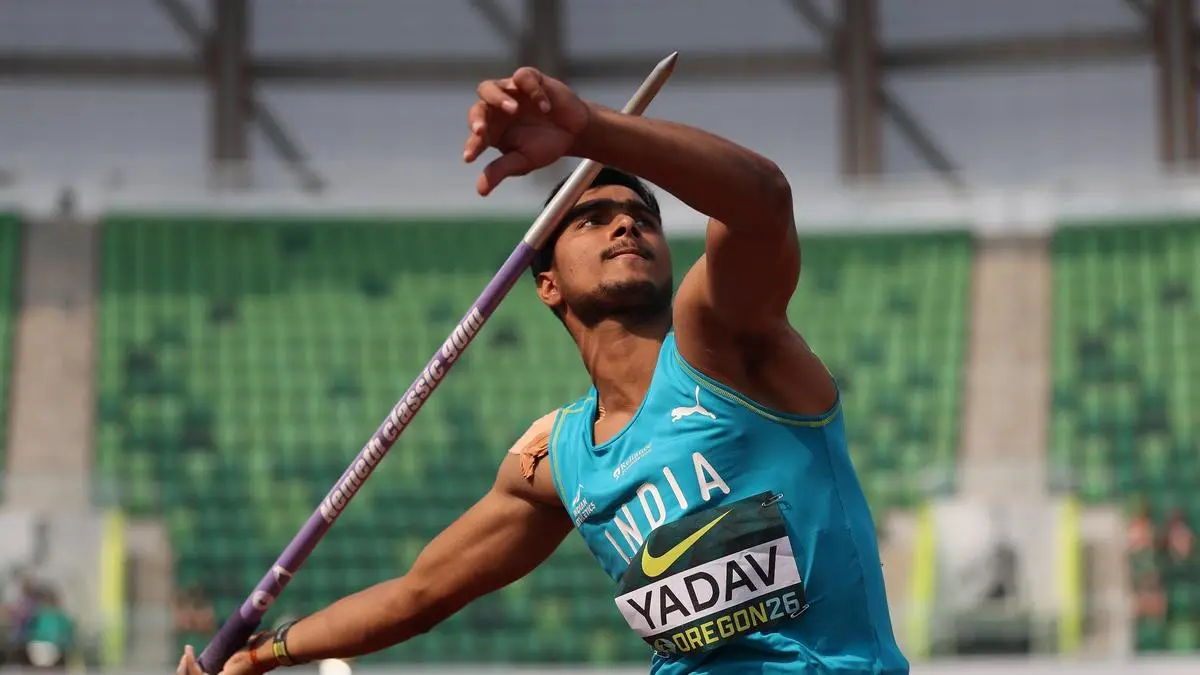 Ashish Yadav Wins Silver in Men's Javelin at World Athletics U20 Championships