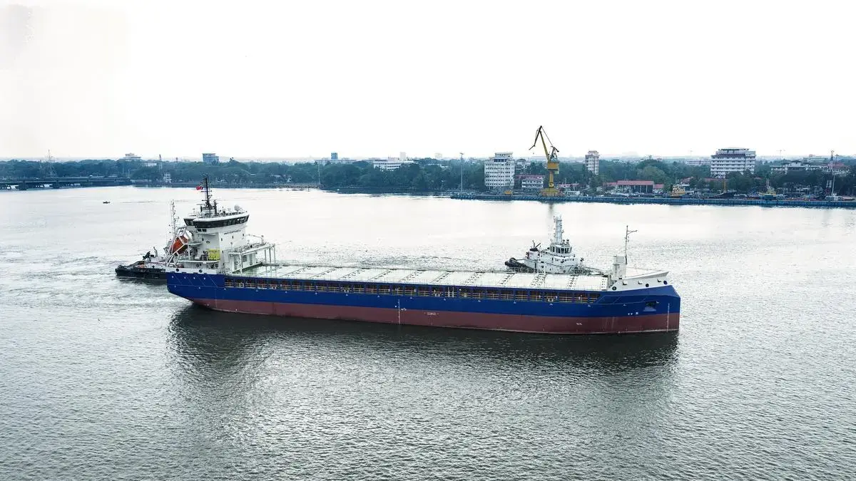 Cochin Shipyard Delivers Second Ice-Class Multi-Purpose Vessel to German Firm