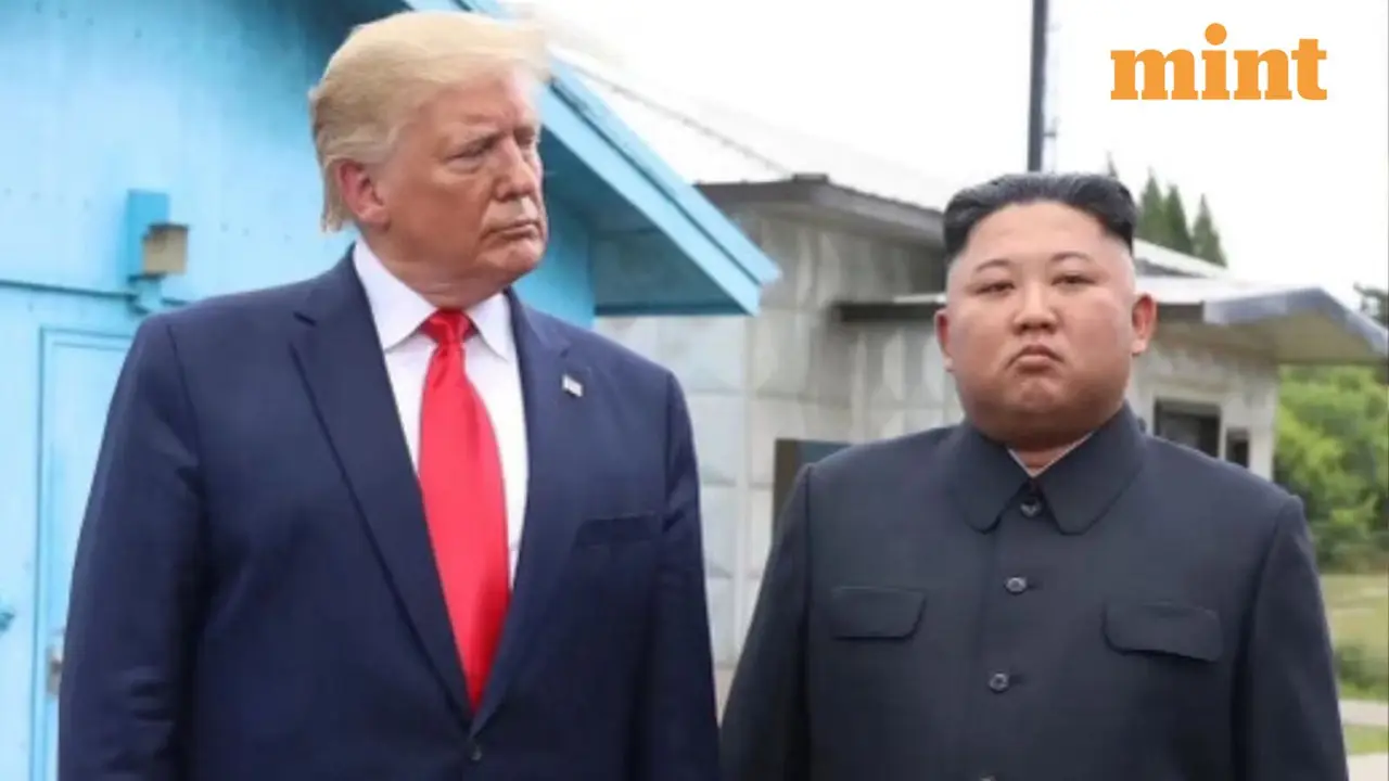 Trump Shares Throwback Photo with Kim Jong Un Amid US-North Korea Diplomacy