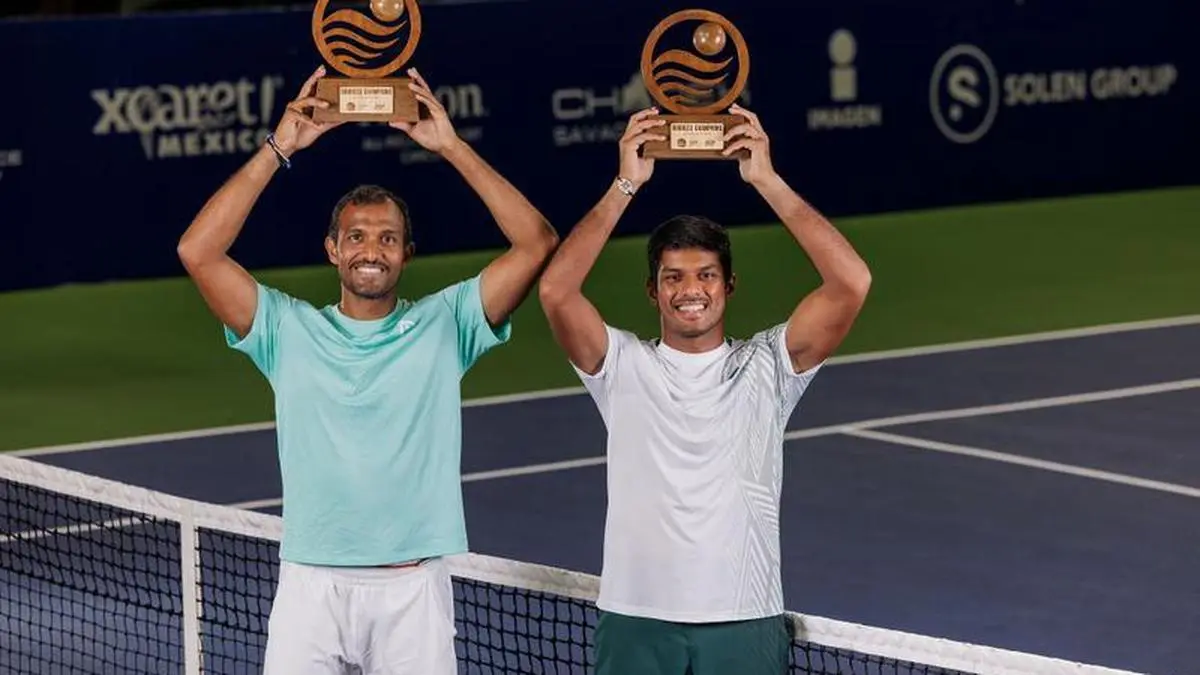 India's Sriram Balaji and Anirud Chandrasekar Win Cancun Country Open Doubles Title