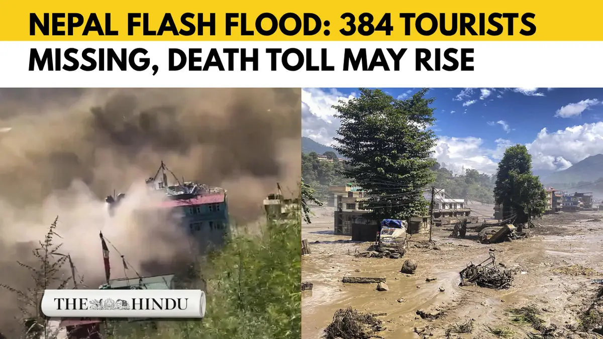 Ice-rock avalanche triggers deadly flash flood in Nepal's Rasuwa district
