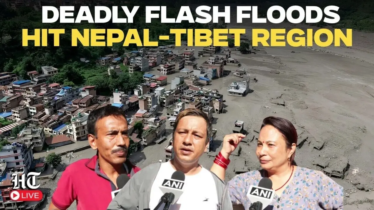 Flash Floods in Nepal-Tibet Leave Hundreds Missing, International Aid Pledged