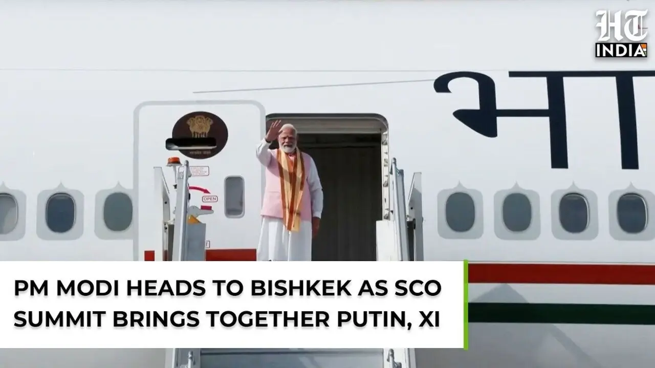 PM Modi Begins Strategic Visit to Uzbekistan and Kyrgyzstan