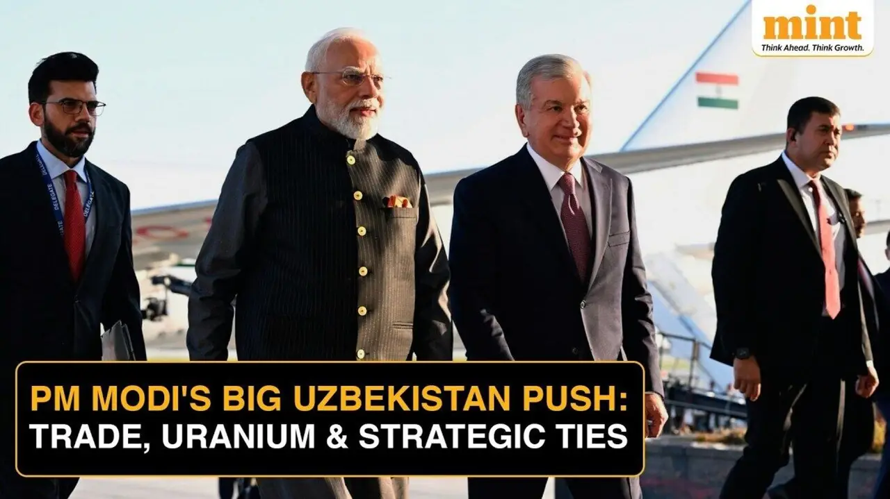 PM Narendra Modi Conferred Uzbekistan’s Oliy Darajali Dostlik Order