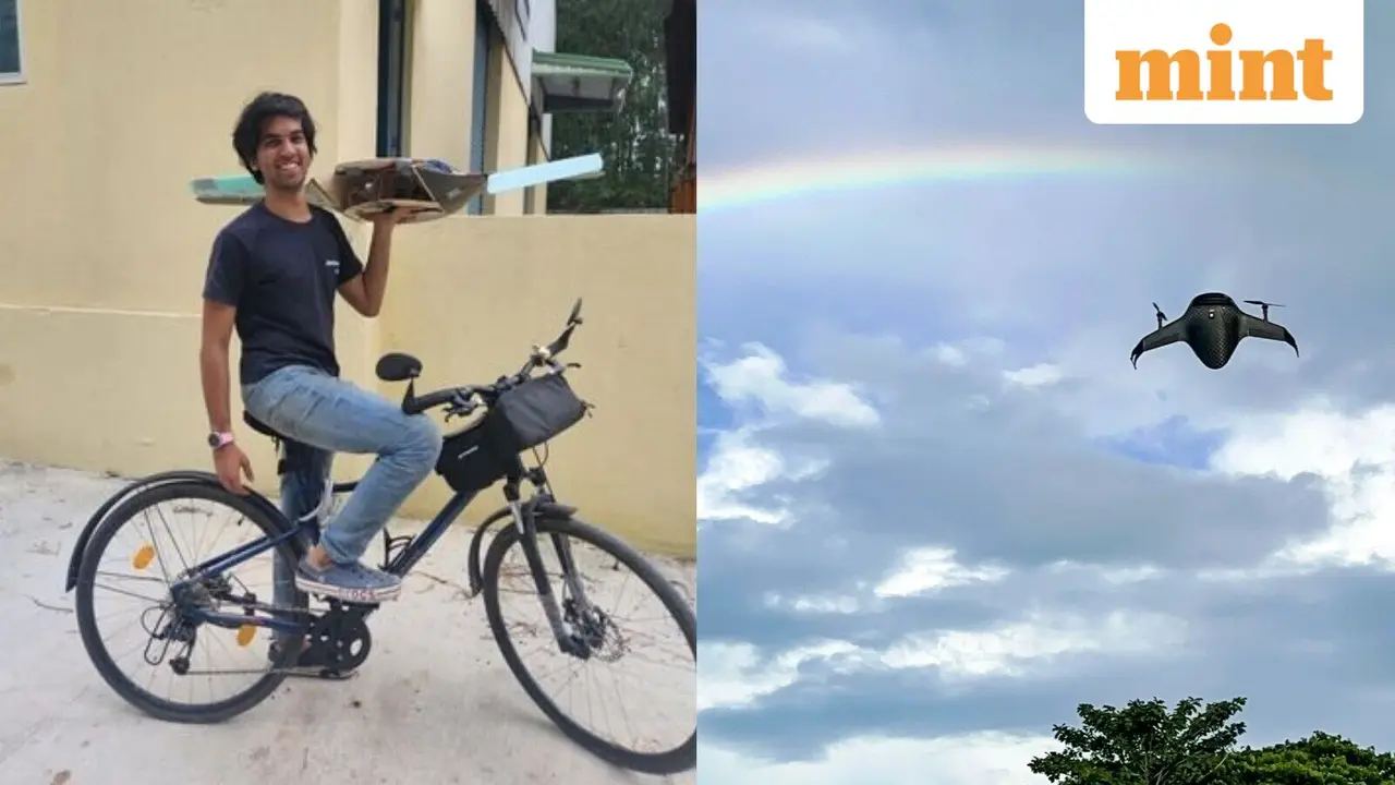 Naman Pushp, 21, Runs $50 Million Drone Delivery Startup Airbound