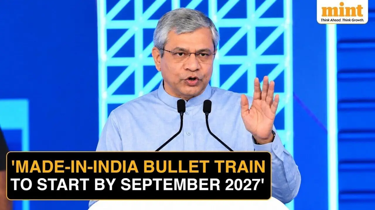 India's First Indigenous Bullet Train to Begin Track Tests by Mid-2027
