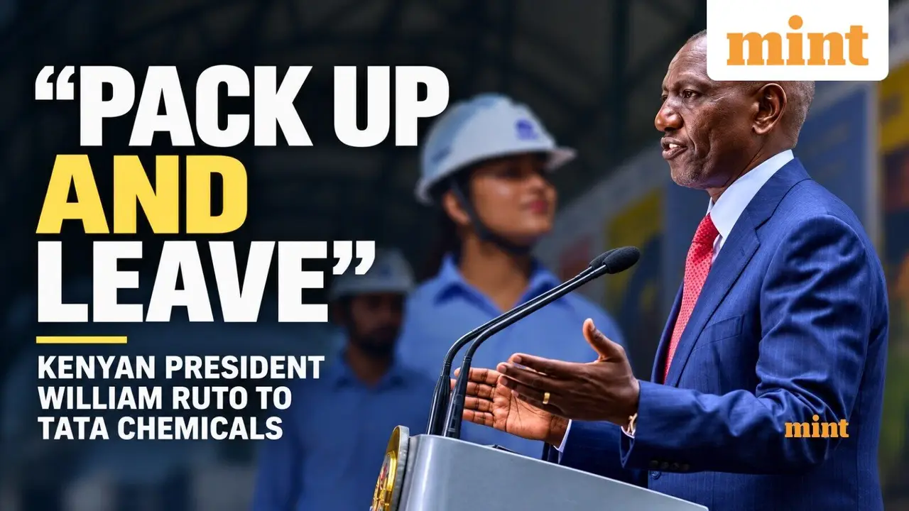 Kenyan President William Ruto Orders Tata Chemicals to Leave Kenya