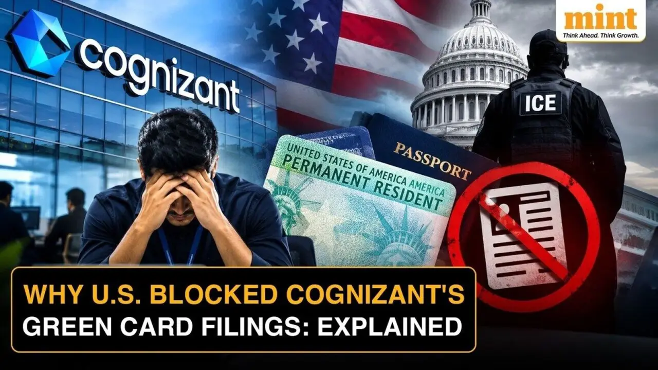US Suspends Cognizant's Green Card Filings Amid Visa-Fraud Probe