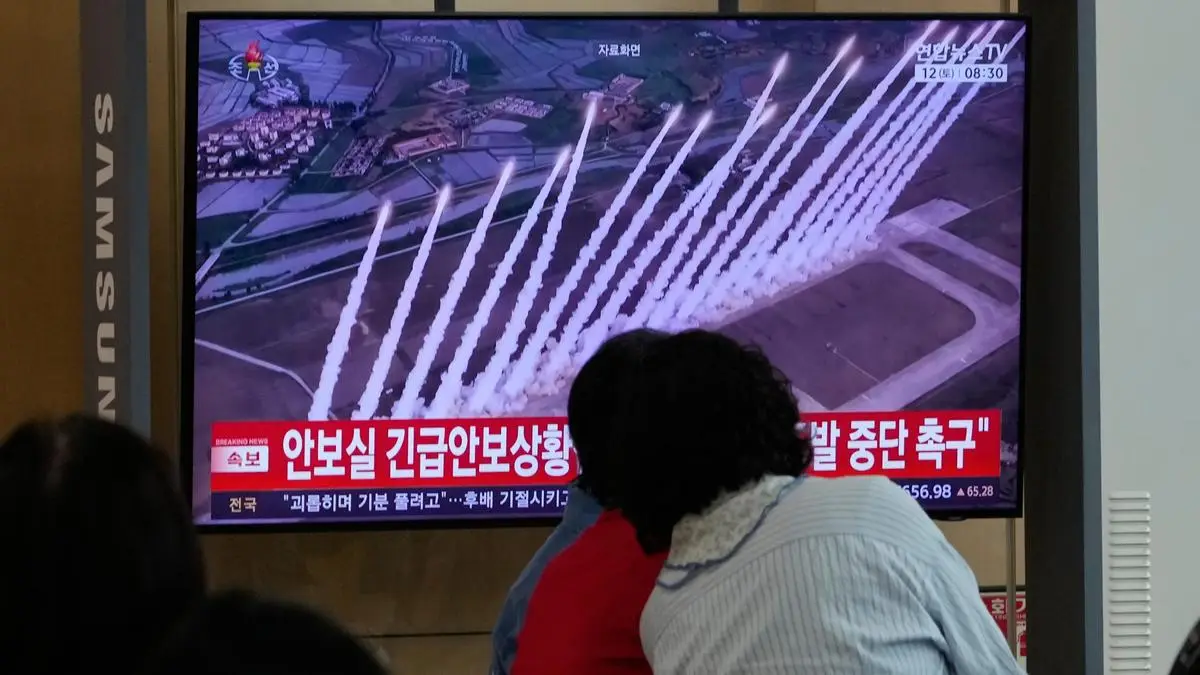 North Korea Launches Ballistic Missiles After US-South Korea-Japan Military Drill